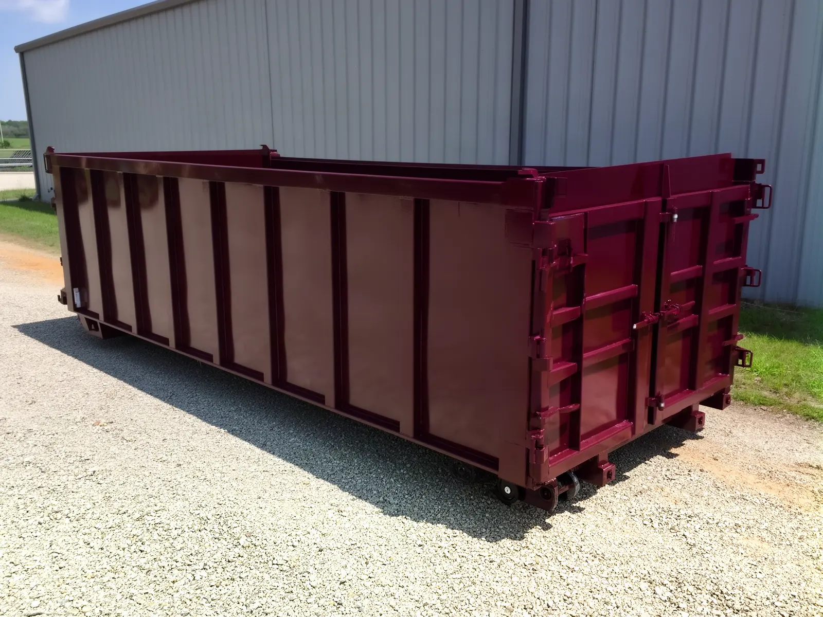 Roll-off dumpster from Uncle Andy's Dumpster Rental in Amarillo, TX
